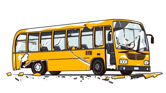 unveiling-the-resilience-exploring-the-broken-bus-banner-image-vector